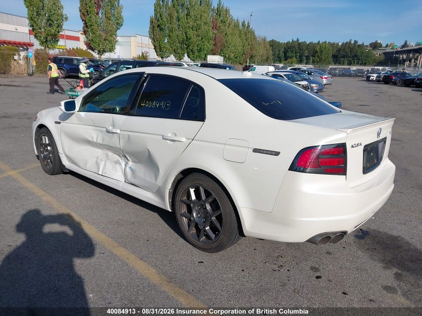2008 ACURA TL SEDAN 3.5L V6 FI SOHC 24V F4
