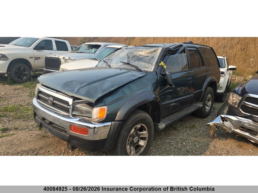 1998 Toyota 4Runner, Перекидання, IAAI, VIN JT3HN87R2W9014708 — фото 2