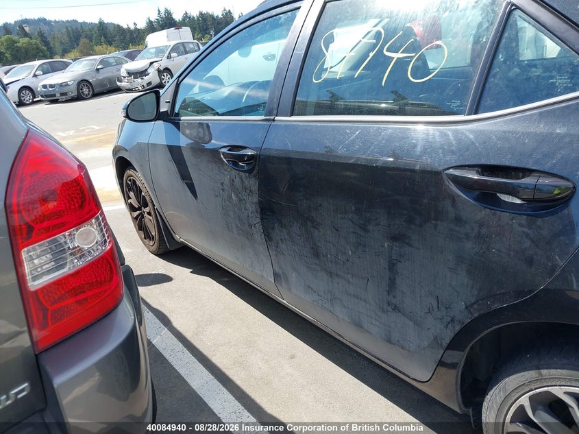2015 TOYOTA COROLLA SEDAN 1.8L I4 FI DOHC 16V NF4