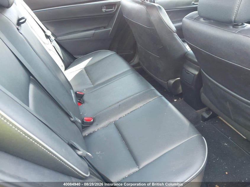 2015 TOYOTA COROLLA SEDAN 1.8L I4 FI DOHC 16V NF4