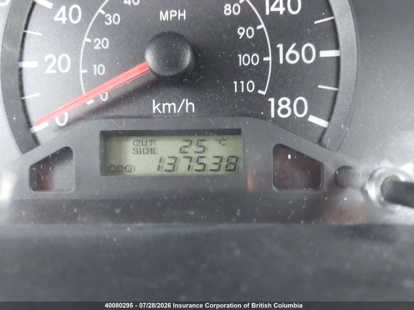 2007 TOYOTA COROLLA SEDAN 1.8L I-4 DOHC, VVT, 126HP