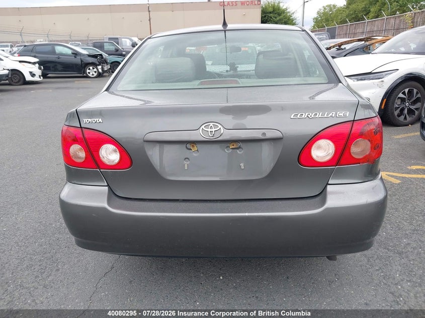 2007 TOYOTA COROLLA SEDAN 1.8L I-4 DOHC, VVT, 126HP