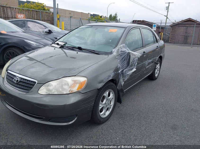 2007 TOYOTA COROLLA SEDAN 1.8L I-4 DOHC, VVT, 126HP