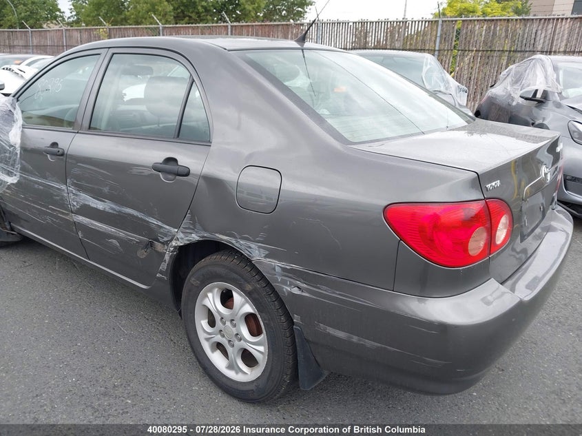 2007 TOYOTA COROLLA SEDAN 1.8L I-4 DOHC, VVT, 126HP