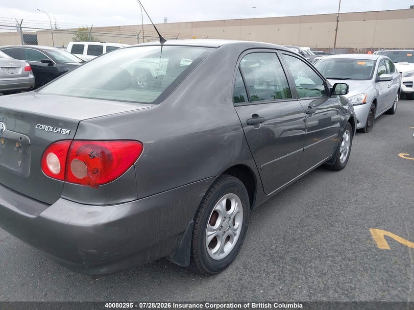 2007 TOYOTA COROLLA SEDAN 1.8L I-4 DOHC, VVT, 126HP