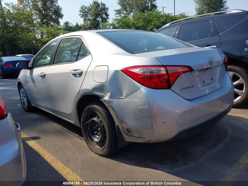 2017 TOYOTA COROLLA SEDAN 1.8L I-4 DOHC, VVT, 132HP