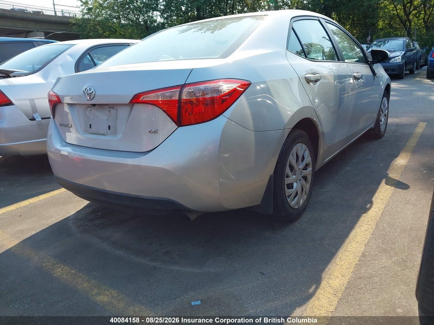 2017 TOYOTA COROLLA SEDAN 1.8L I-4 DOHC, VVT, 132HP