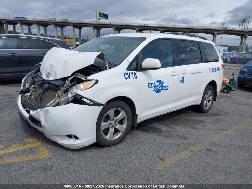 2014 TOYOTA SIENNA VAN 3.5L V6 FI DOHC 24V NF4