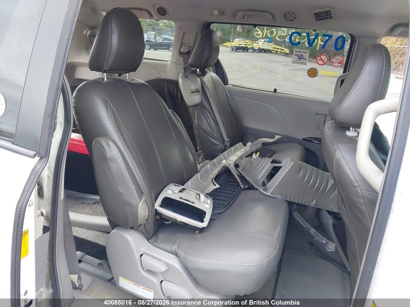 2014 TOYOTA SIENNA VAN 3.5L V6 FI DOHC 24V NF4