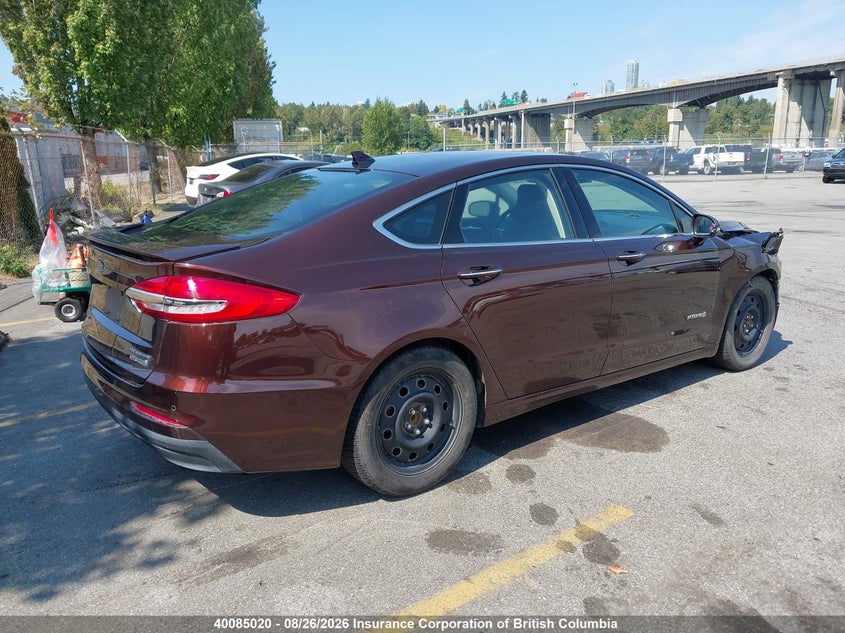 2019 FORD FUSION SEDAN 2.0L I-4 DOHC, VVT, 141HP