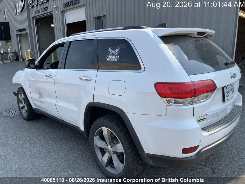 Vin: 1c4rjfbg3fc224338, lot: 30103209, jeep grand cherokee limited 20153