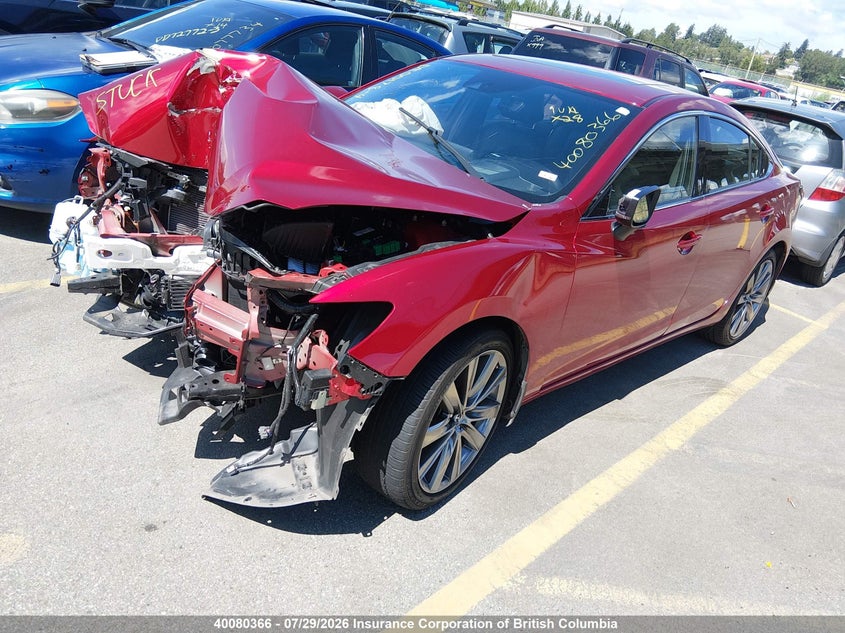 2020 MAZDA 6 SEDAN 2.5L I-4 DI, DOHC, VVT, TURBO, 227HP