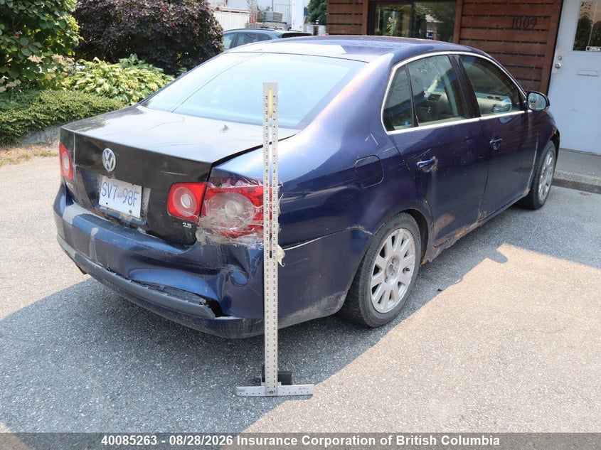 2006 VOLKSWAGEN JETTA SEDAN 2.5L I5 FI NF