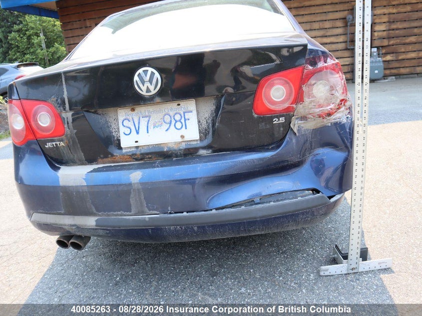 2006 VOLKSWAGEN JETTA SEDAN 2.5L I5 FI NF