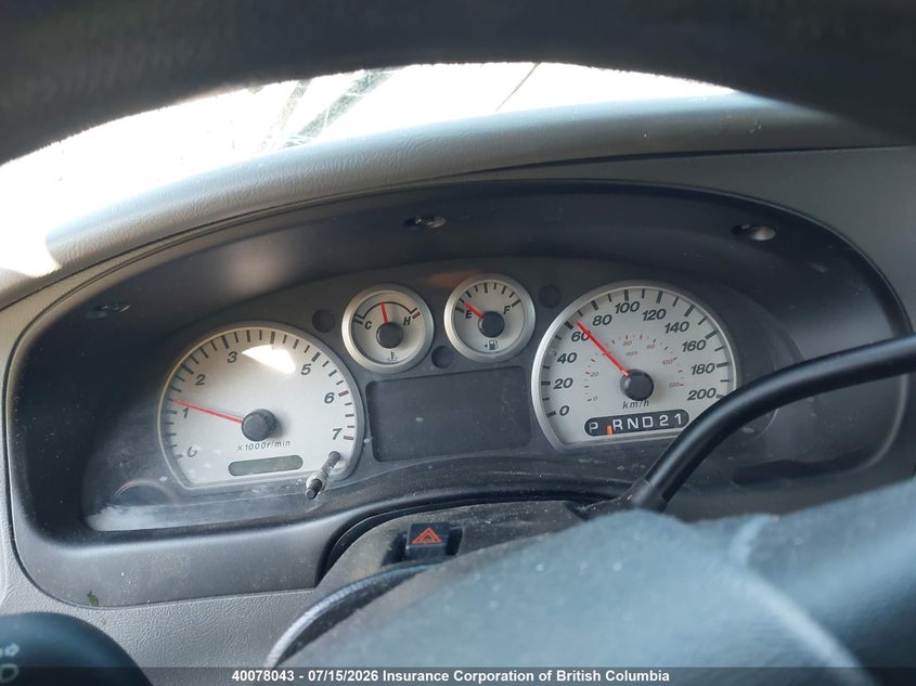 2008 MAZDA B-SERIES COUPE 3.0L V-6 148HP