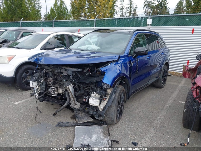 Vin: 5xyrhdlf2mg041463, lot: 30103425, kia sorento ex 20212