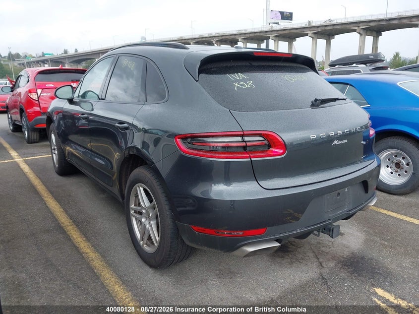 Vin: wp1aa2a59hlb05622, lot: 30103437, porsche macan 20173