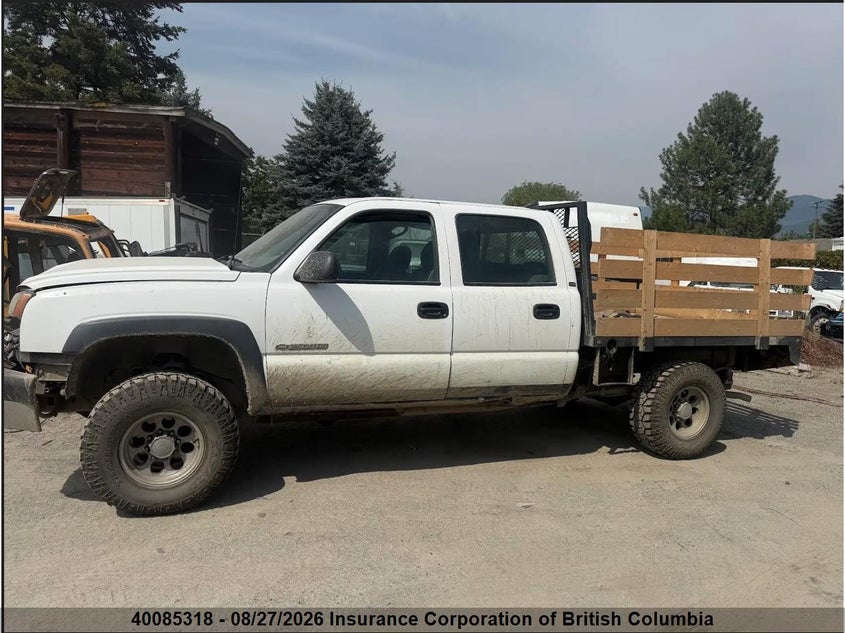 2004 CHEVROLET SILVERADO PICKUP 6.0L V8 FI F