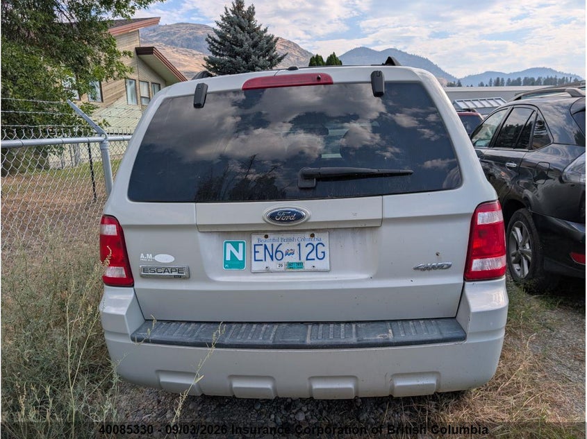 2008 FORD ESCAPE SPORT UTILITY VEHICLE 3.0L V6 FI F