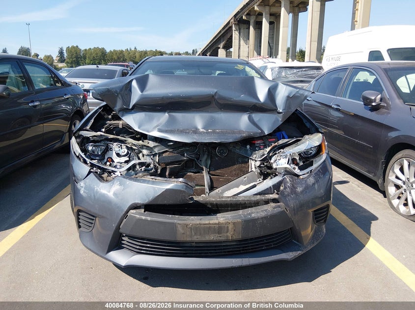 2014 TOYOTA COROLLA SEDAN 1.8L I-4 DOHC, VVT, REGULAR , 132HP