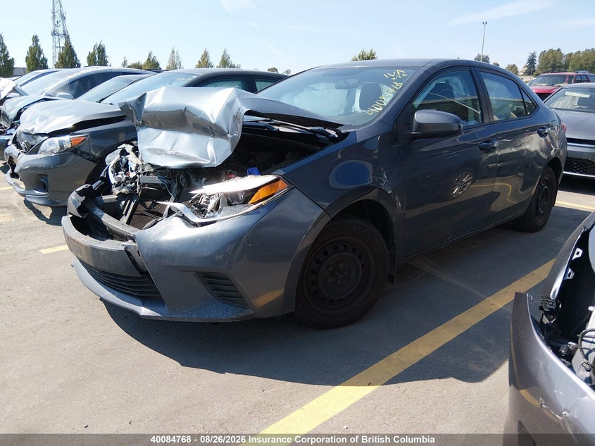 2014 TOYOTA COROLLA SEDAN 1.8L I-4 DOHC, VVT, REGULAR , 132HP