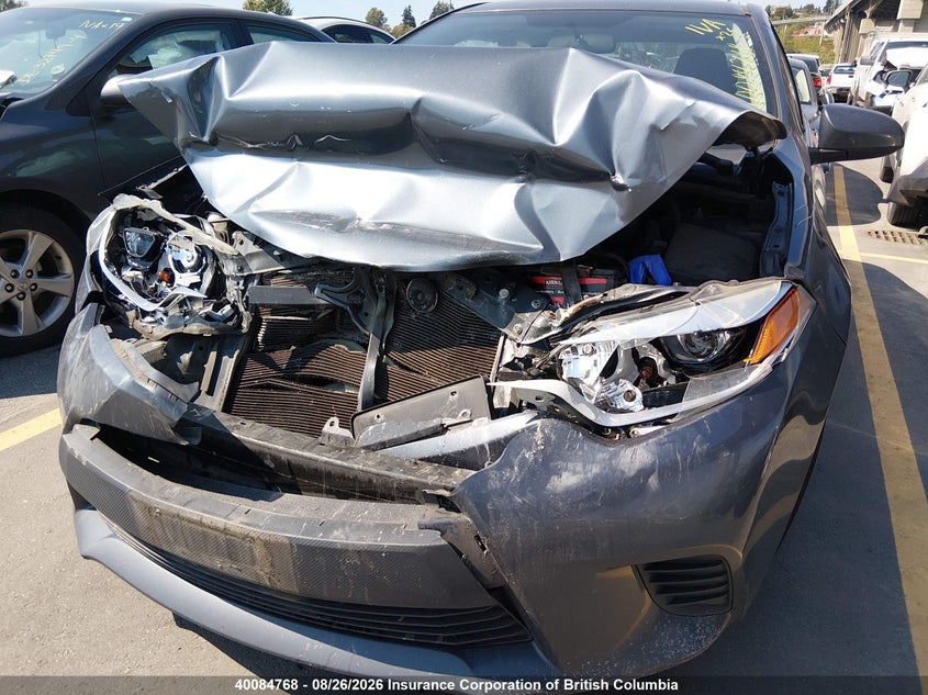 2014 TOYOTA COROLLA SEDAN 1.8L I-4 DOHC, VVT, REGULAR , 132HP