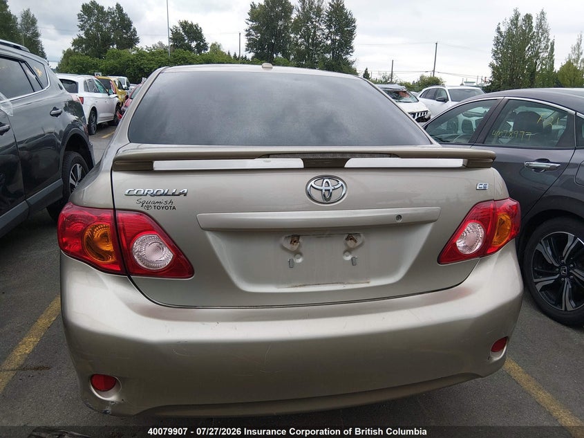 2010 TOYOTA COROLLA SEDAN 1.8L I-4 DOHC, VVT, 132HP