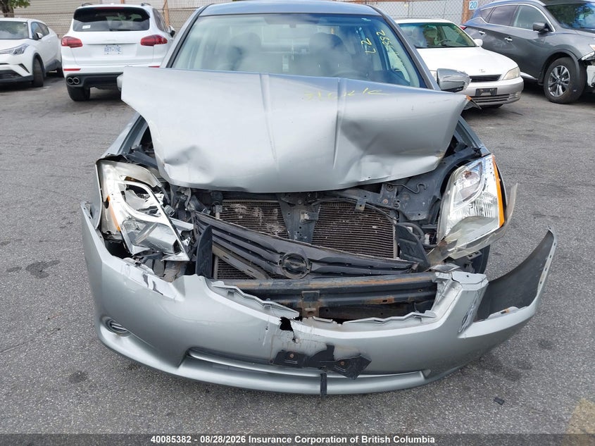 2011 NISSAN SENTRA SEDAN 2.0L I4 FI DOHC 16V NF4