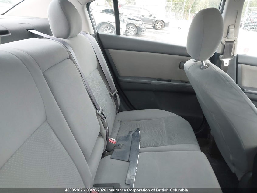 2011 NISSAN SENTRA SEDAN 2.0L I4 FI DOHC 16V NF4