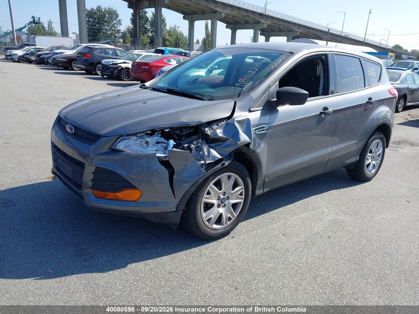 Vin: 1fmcu0f71euc54852, lot: 30103589, ford escape s 20142