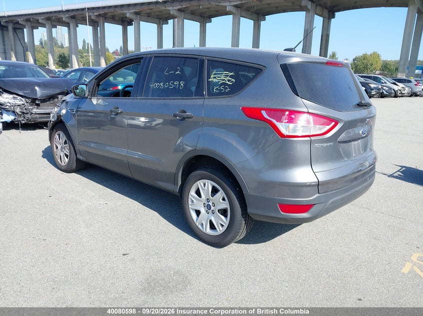 Vin: 1fmcu0f71euc54852, lot: 30103589, ford escape s 20143