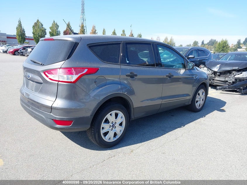 Vin: 1fmcu0f71euc54852, lot: 30103589, ford escape s 20144