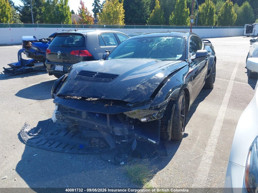 Vin: 1fa6p8r02s5502043, lot: 30103726, ford mustang dark horse 20252