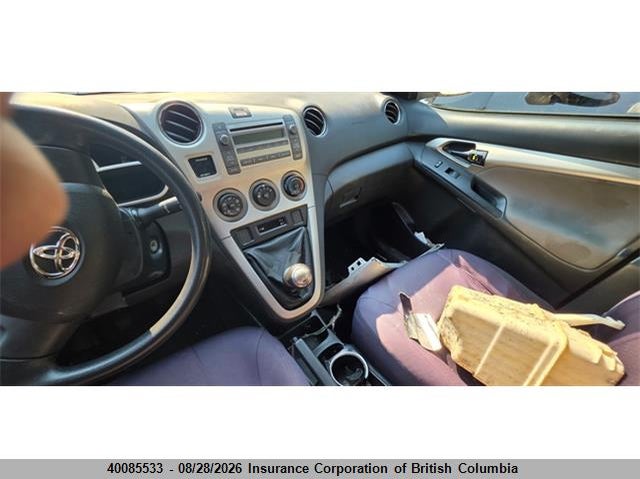 2009 TOYOTA MATRIX SEDAN 1.8L I-4 DOHC, VVT, REGULAR , 132HP