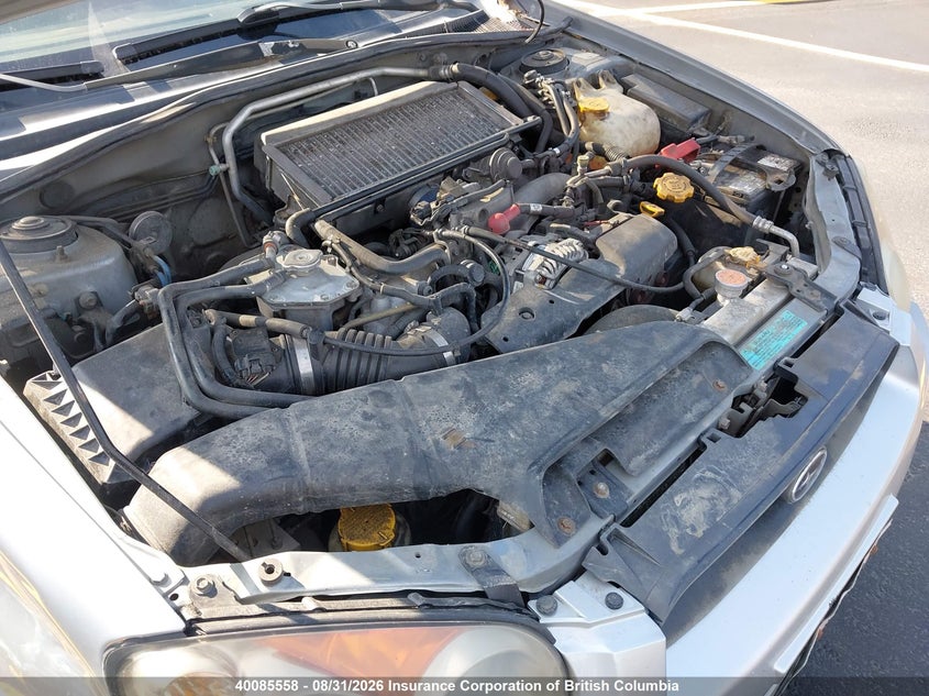2004 SUBARU IMPREZA WAGON 2.0L H4 FI DOHC F