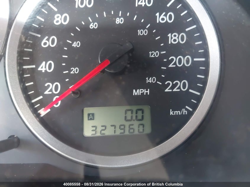 2004 SUBARU IMPREZA WAGON 2.0L H4 FI DOHC F