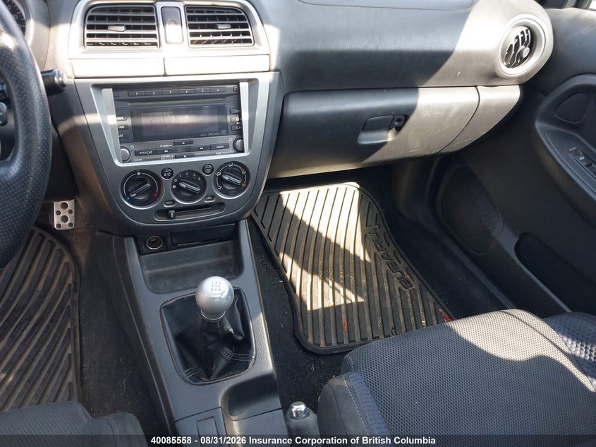 2004 SUBARU IMPREZA WAGON 2.0L H4 FI DOHC F