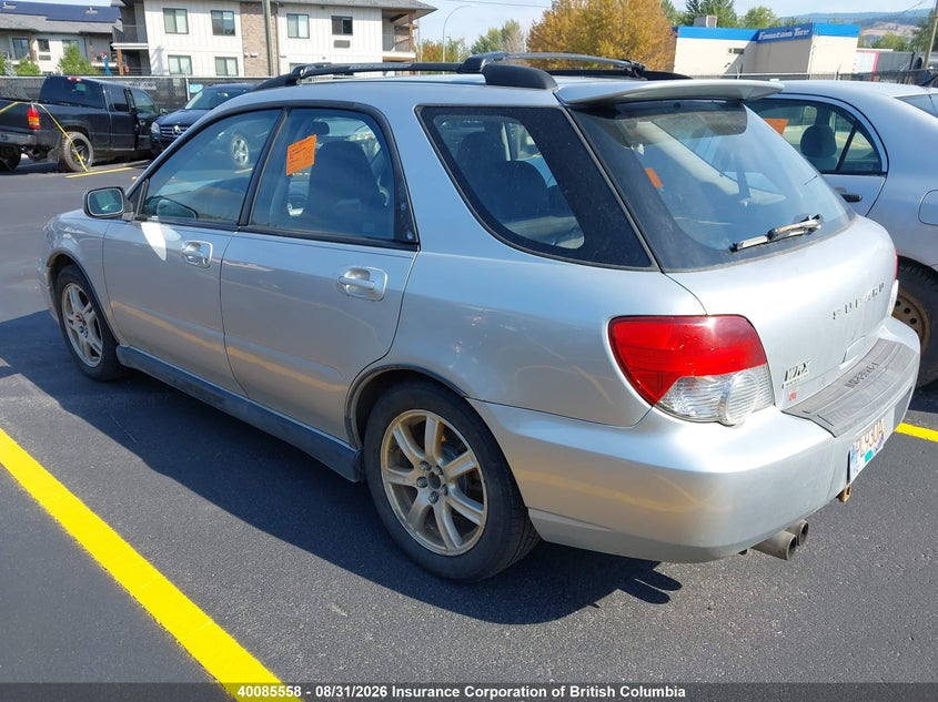 2004 SUBARU IMPREZA WAGON 2.0L H4 FI DOHC F