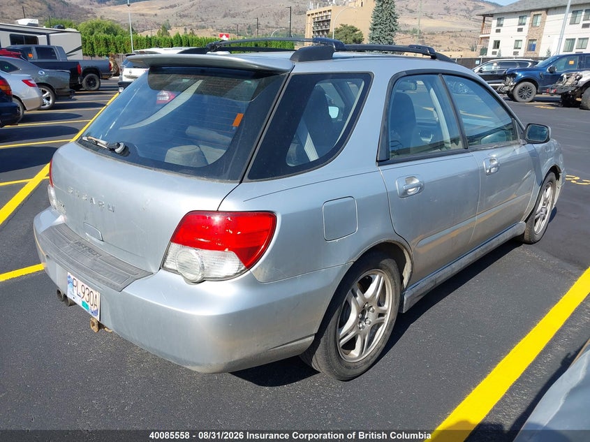 2004 SUBARU IMPREZA WAGON 2.0L H4 FI DOHC F