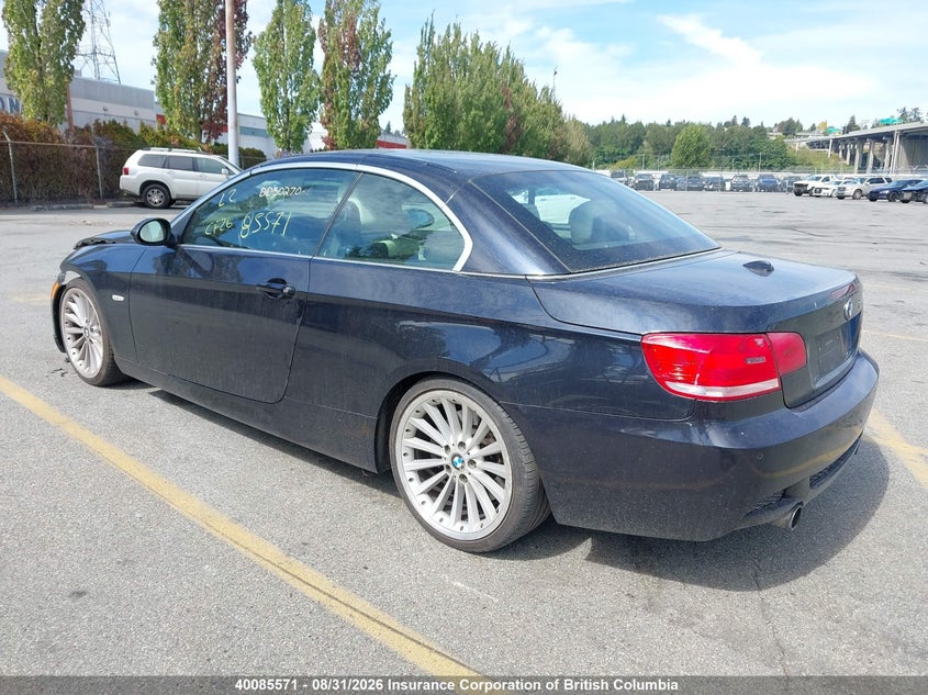 2008 BMW 3ER CABRIO 3.0L I6 FI DOHC 24V F4