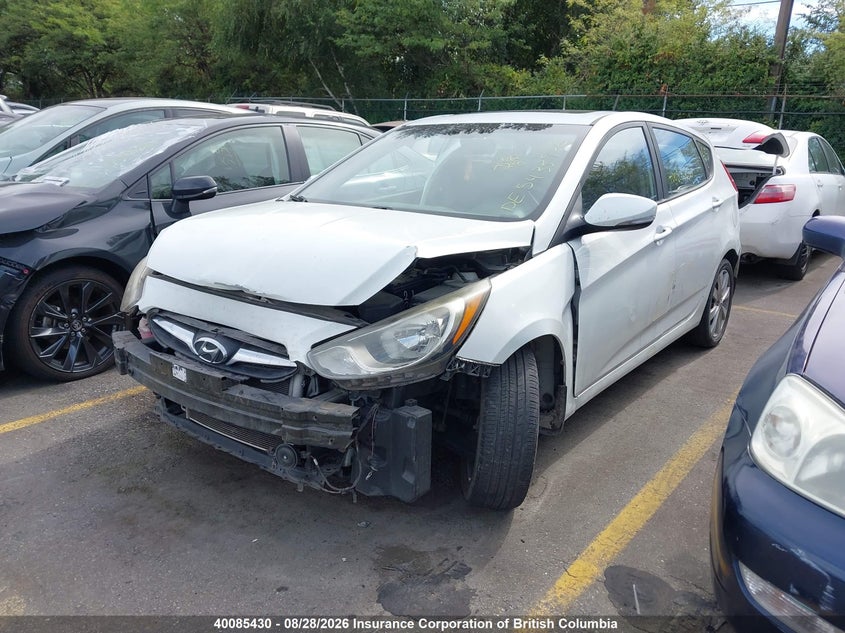 Vin: kmhcu5ae3du120538, lot: 30103790, hyundai accent gls/se 20132