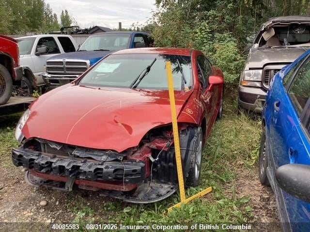 2009 Mitsubishi Eclipse, Left Front, IAAI, VIN 4A3AK24F19E602895 — photo 2