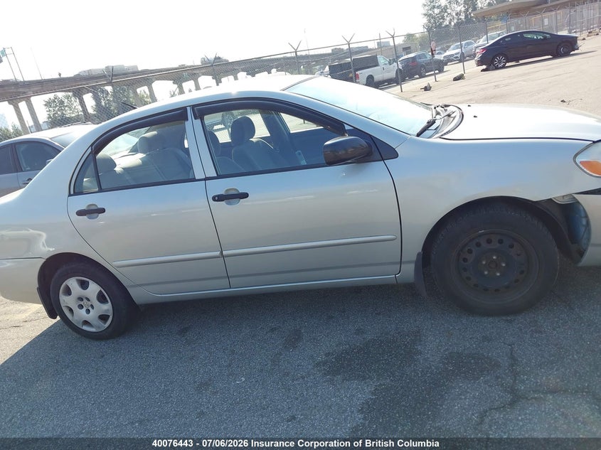 2004 TOYOTA COROLLA SEDAN 1.8L I-4 DOHC, VVT, 130HP