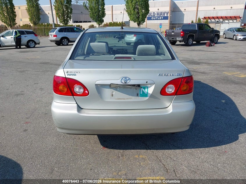 2004 TOYOTA COROLLA SEDAN 1.8L I-4 DOHC, VVT, 130HP