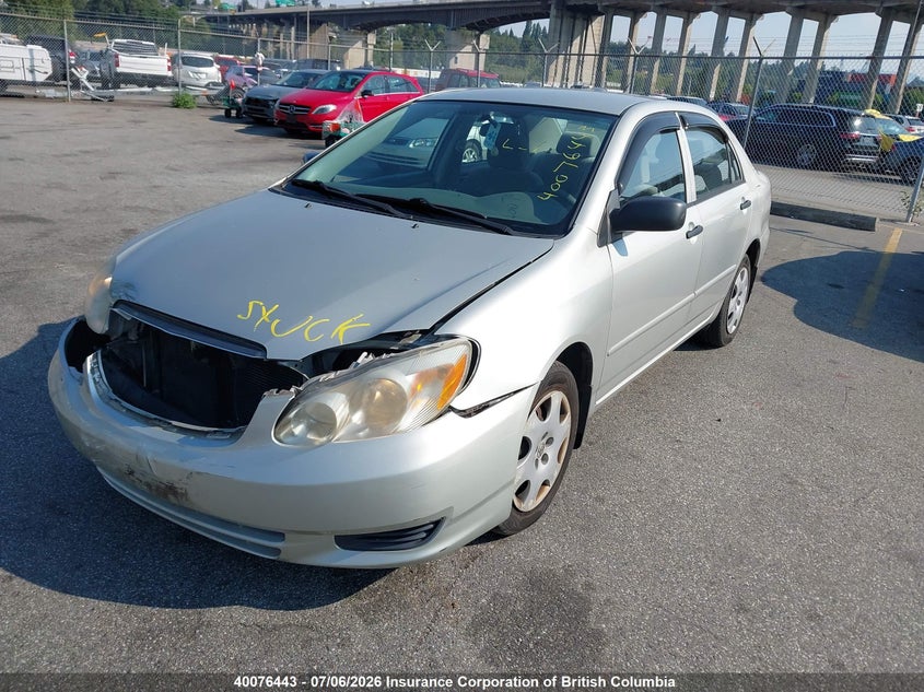 2004 TOYOTA COROLLA SEDAN 1.8L I-4 DOHC, VVT, 130HP