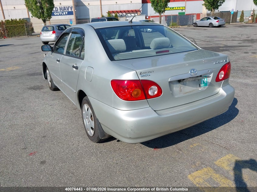 2004 TOYOTA COROLLA SEDAN 1.8L I-4 DOHC, VVT, 130HP