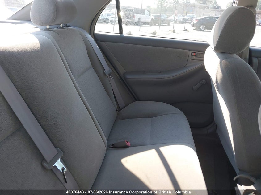 2004 TOYOTA COROLLA SEDAN 1.8L I-4 DOHC, VVT, 130HP