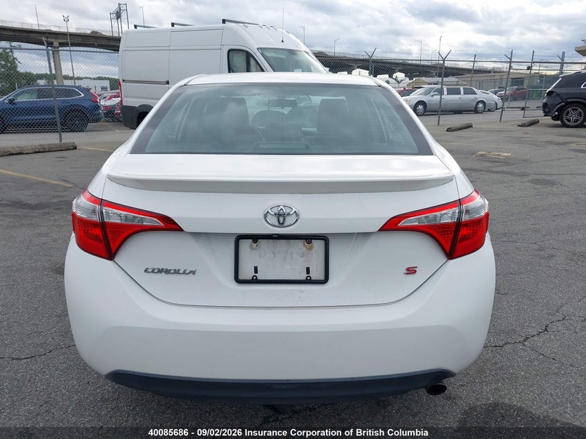 2014 TOYOTA COROLLA SEDAN 1.8L I4 FI DOHC 16V NF4