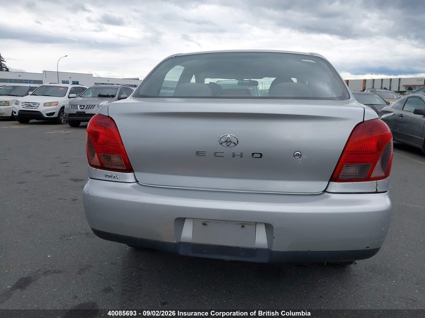 2000 TOYOTA ECHO SEDAN 1.5L I4 FI 16V F4