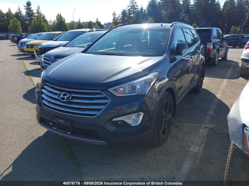 Vin: km8sndhf0eu085783, lot: 30104007, hyundai santa fe gls 20142